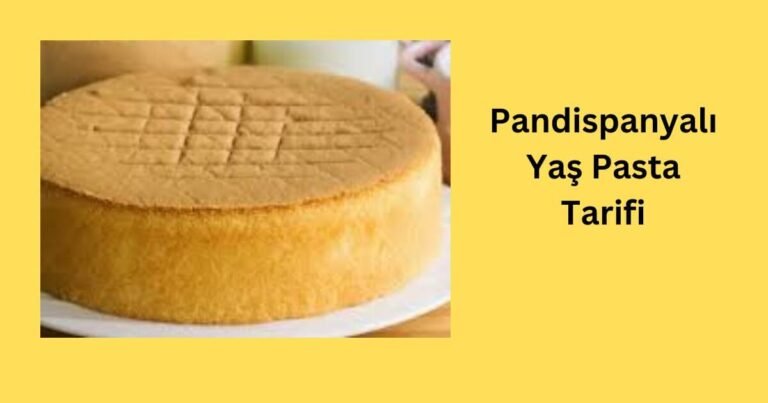Pandispanyalı Yaş Pasta Tarifi