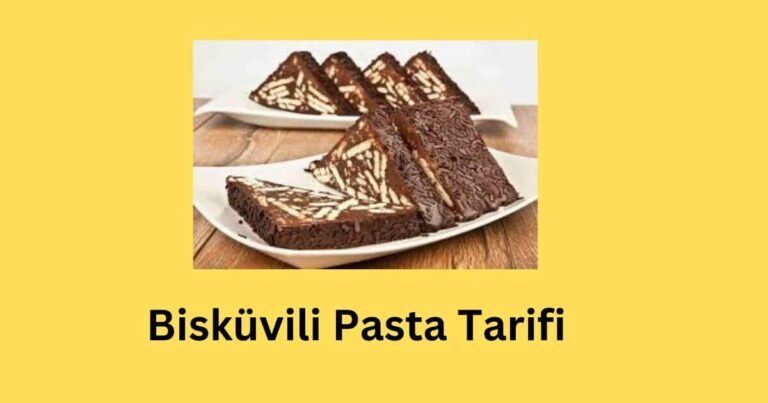 Bisküvili Pasta Tarifi