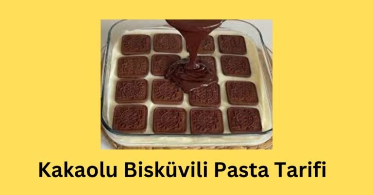 Kakaolu Bisküvili Pasta Tarifi
