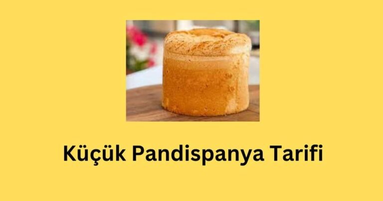 Küçük Pandispanya Tarifi