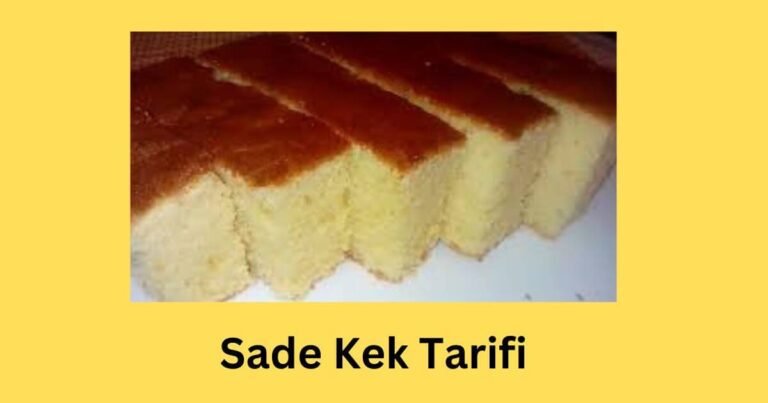 Sade Kek Tarifi