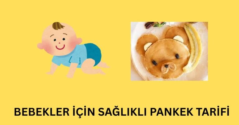 ÇOCUKLAR İÇİN EĞLENCELİ PANKEK TARİFİ