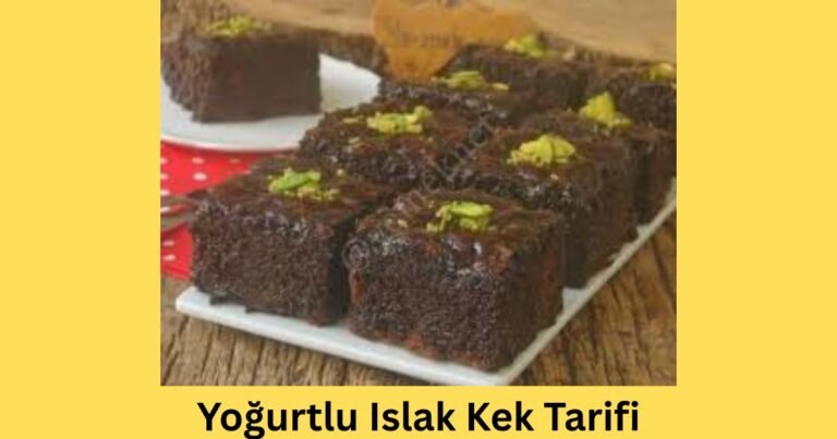 Yoğurtlu Islak Kek Tarifi