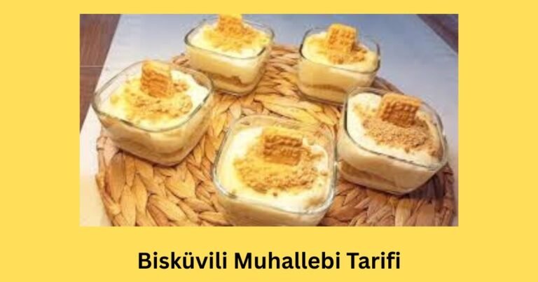 Bisküvili Muhallebi Tarifi