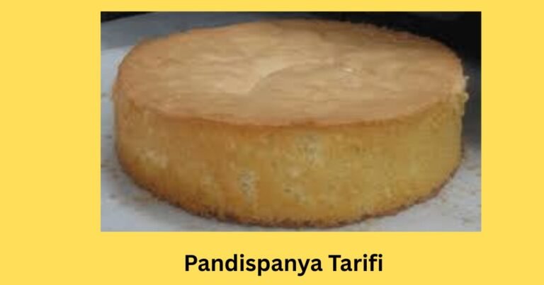 Buğday Nişastalı Pandispanya Tarifi