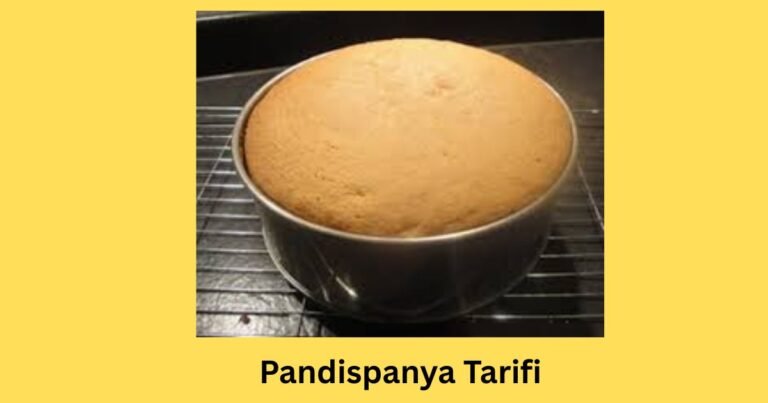 Kelepçeli Kalıpta Pandispanya Tarifi