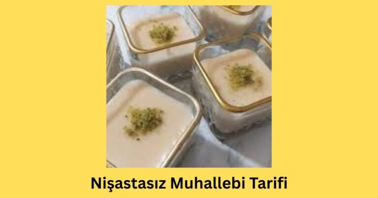 Nişastasız Muhallebi Tarifi