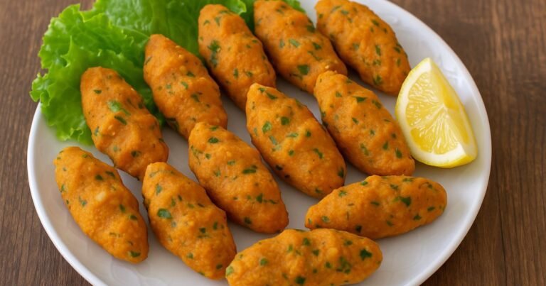 Kalın Bulgurla Mercimek Köftesi Tarifi