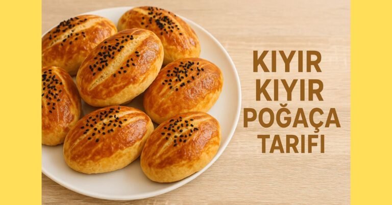 Kıyır Kıyır Poğaça Tarifi