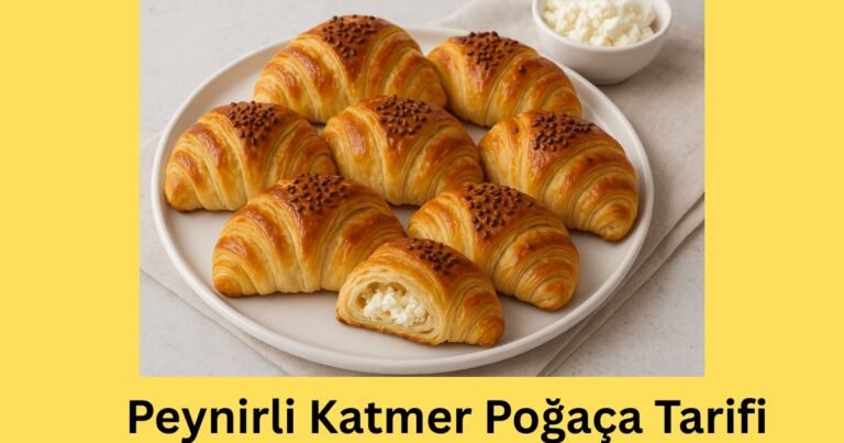Peynirli Katmer Poğaça Tarifi