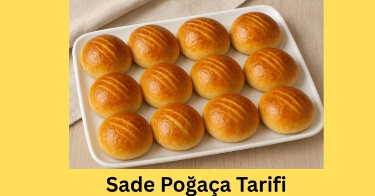 Sade Poğaça Tarifi