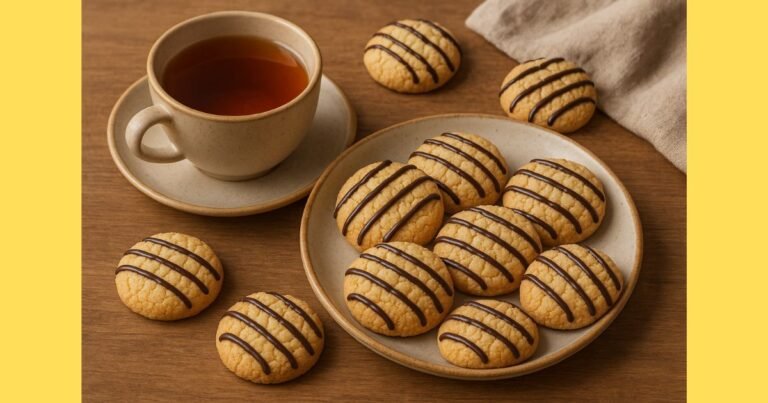 Çaylı Kurabiye Tarifi