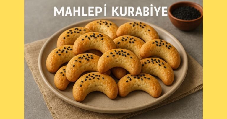 Mahlepli Kurabiye Tarifi