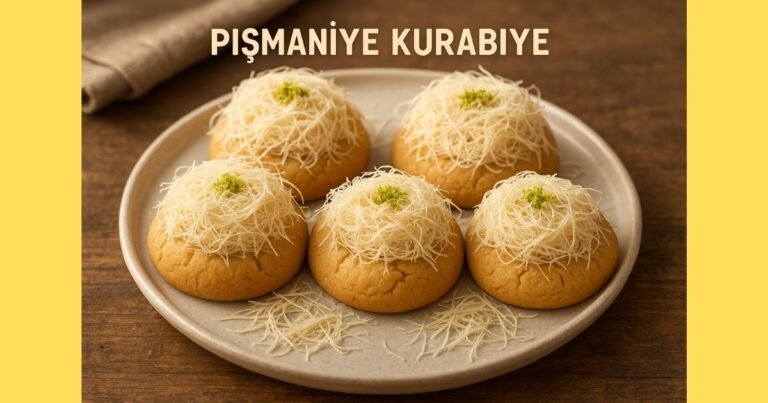 Pişmaniye Kurabiye Tarifi