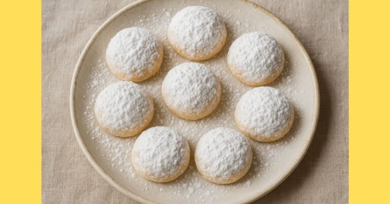 Pudra Şekerli Kurabiye Tarifi