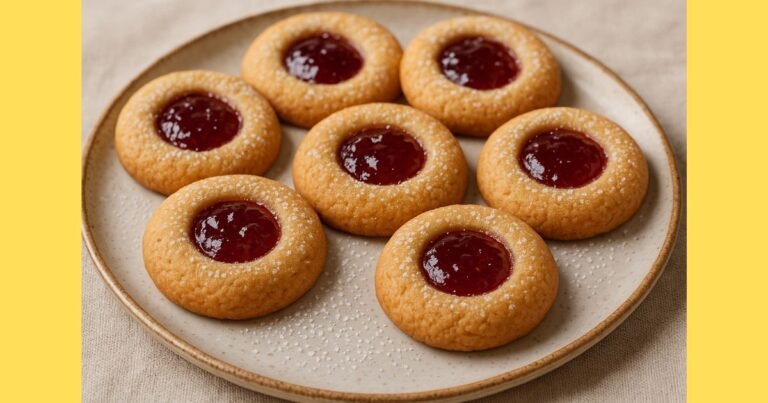 Reçelli Kurabiye Tarifi