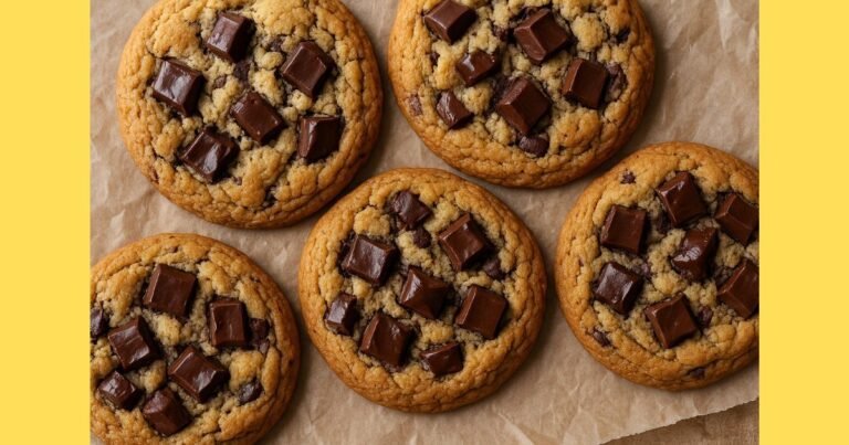 Starbucks Tarzı Çikolata Parçacıklı Kurabiye Tarifi