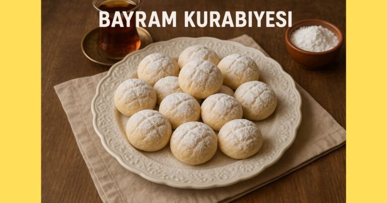 Bayram Kurabiyesi Tarifi
