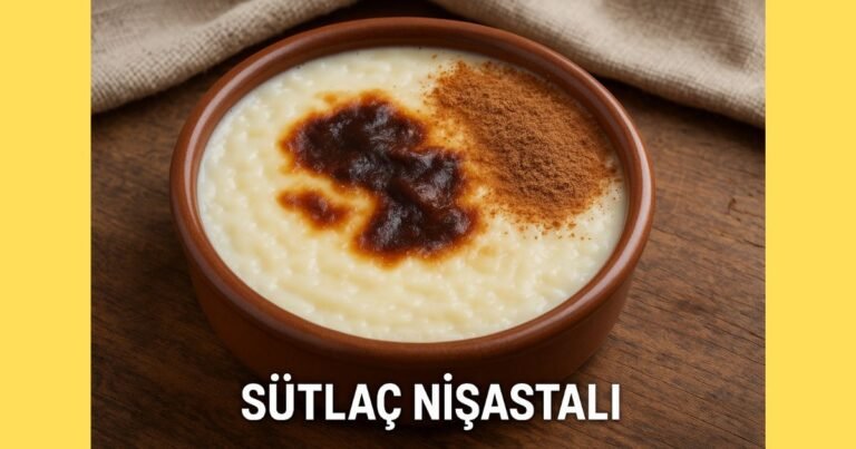 Nişastalı Sütlaç Tarifi