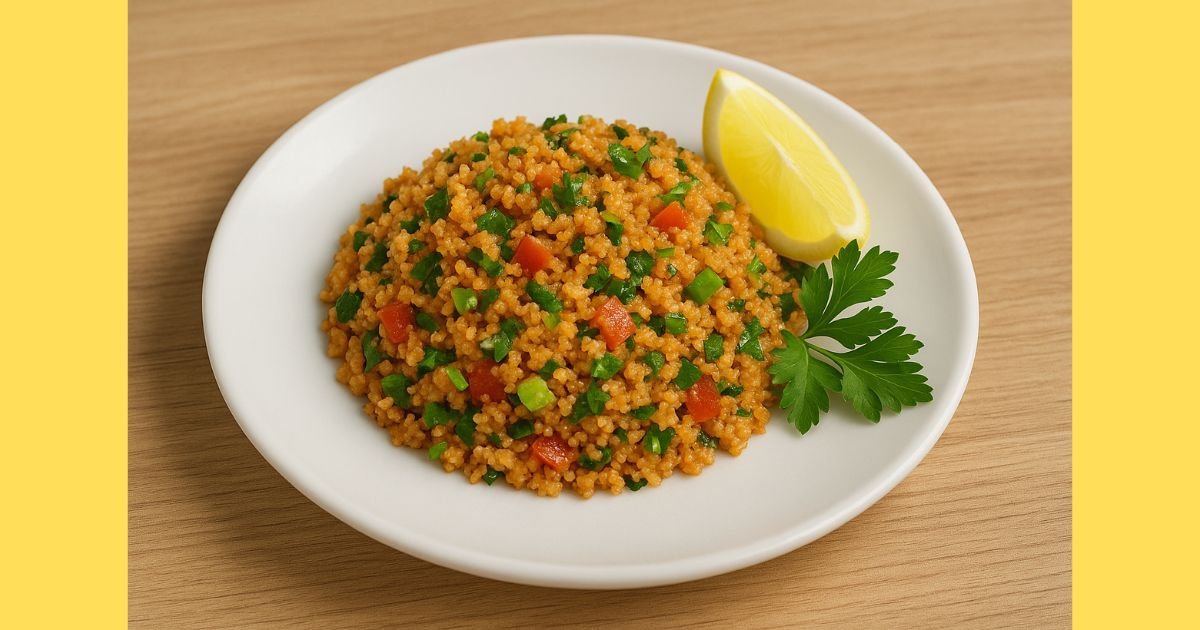 Tek Kişilik Kısır Tarifi