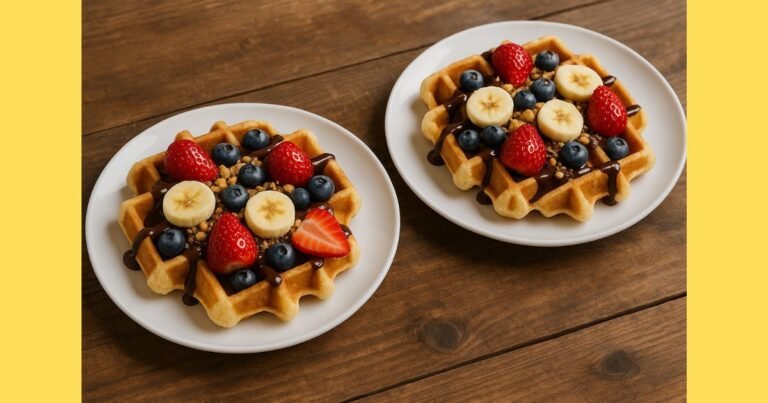 2 Kişilik Waffle Tarifi