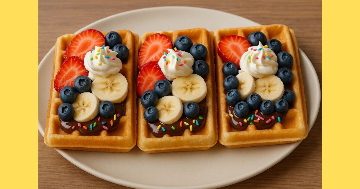 3 Kişilik Waffle Tarifi