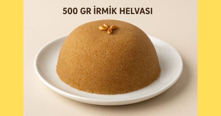 500 gram Irmik Helvası Tarifi