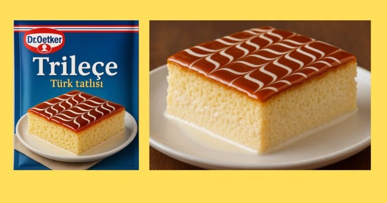 Dr. Oetker Trileçe Tarifi