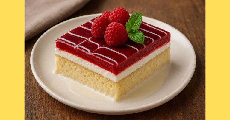 Frambuazlı Trileçe Tarifi