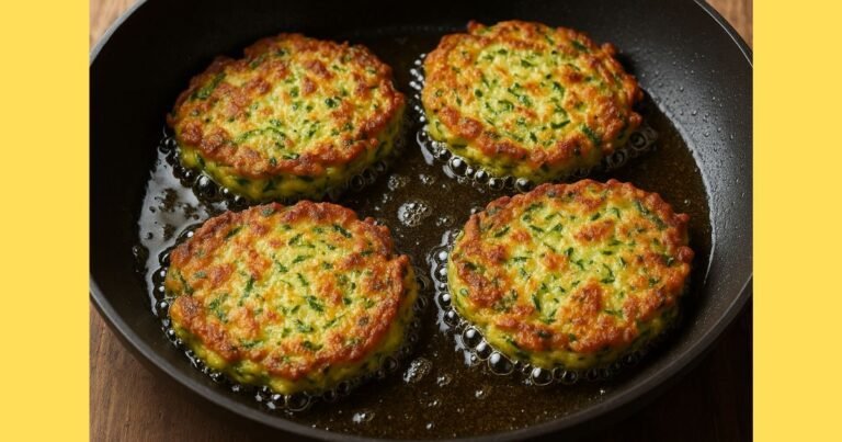 Kabak Mücver Tarifi Tavada