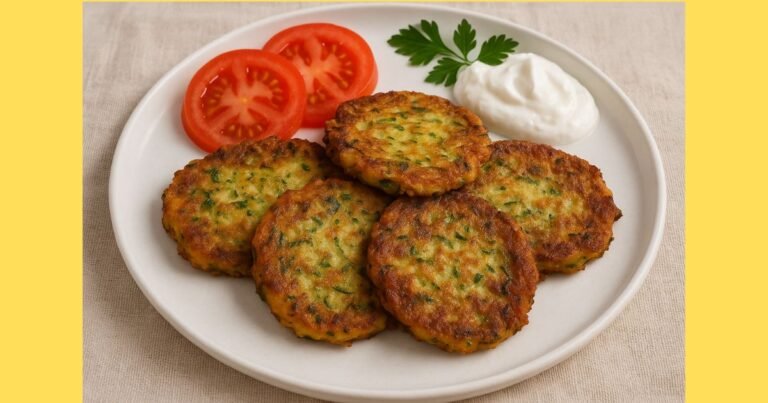 Klasik Mücver Tarifi