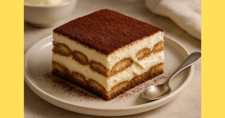 Mascarpone Tiramisu Tarifi