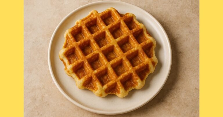 Orijinal Belçika Waffle Tarifi