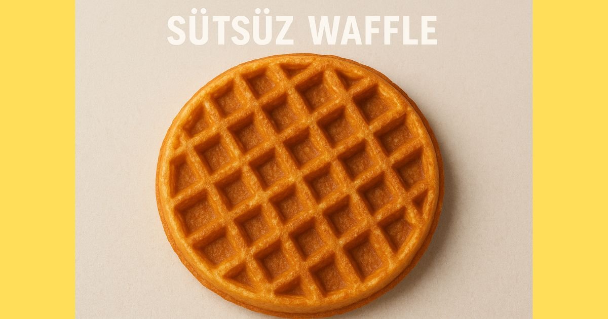 Sütsüz Waffle Tarifi