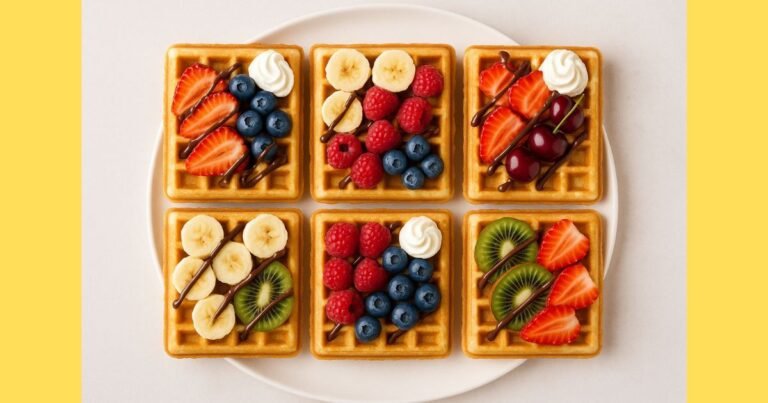 Waffle Tarifi 6 Kişilik