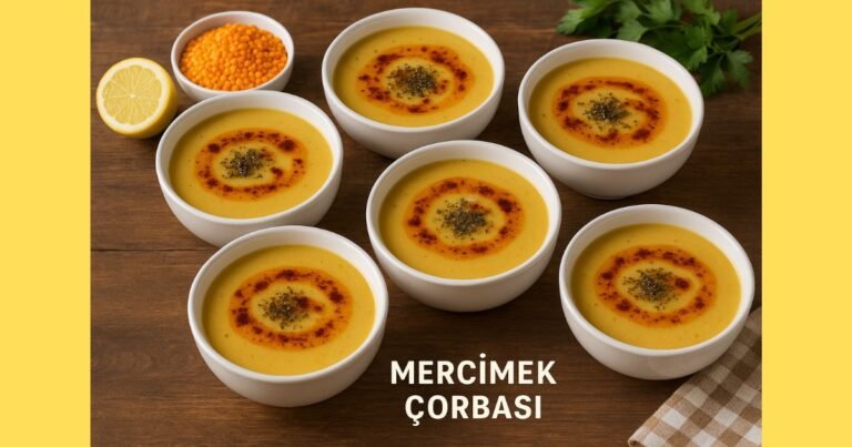 6 Kişilik Mercimek Çorbası Tarifi