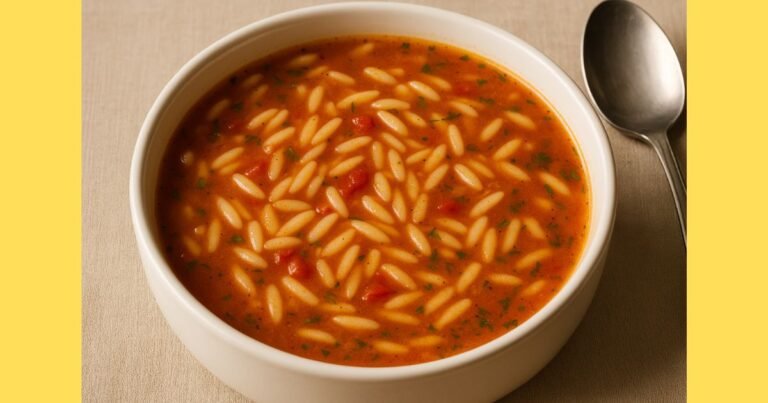 Arpa Şehriye Çorbası Tarifi