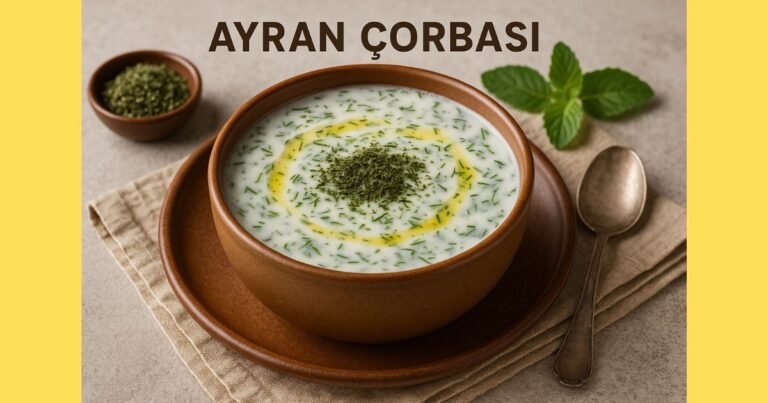 Ayran Çorbası Tarifi