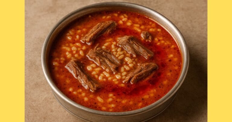 Beyran Çorbası Tarifi