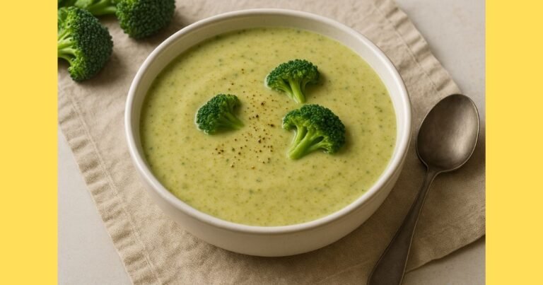 Brokoli Çorbası Tarifi