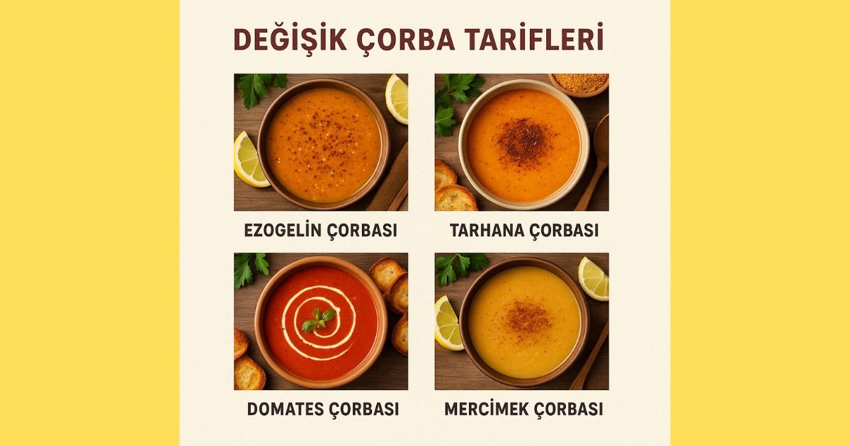 Değişik Çorba Tarifleri