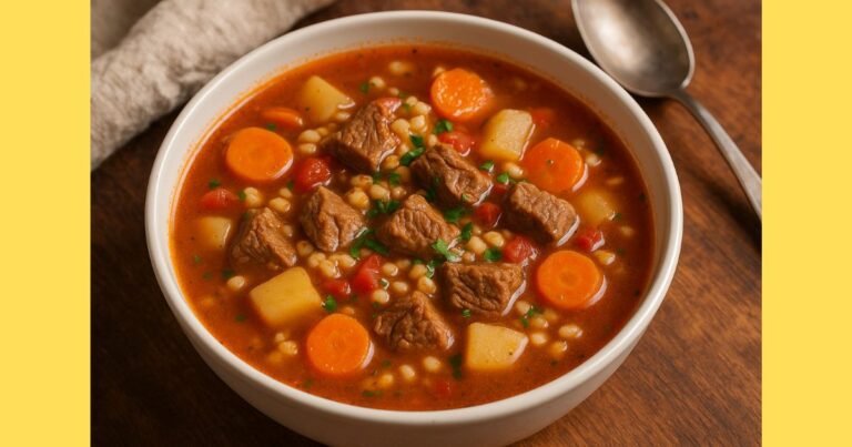 Etli Çorba Tarifi