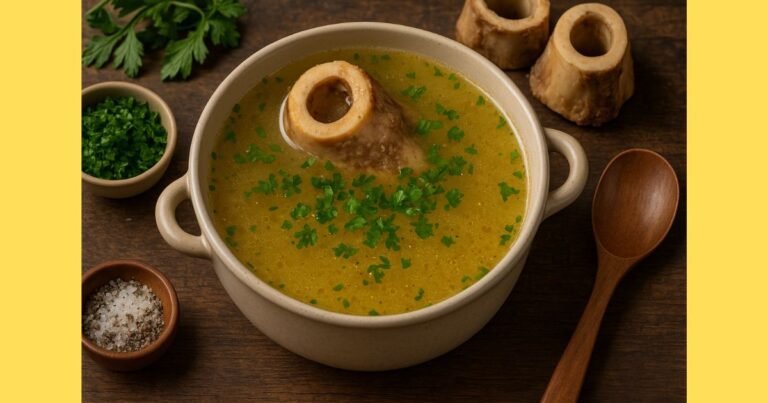 Kemik Suyu Çorbası Tarifi