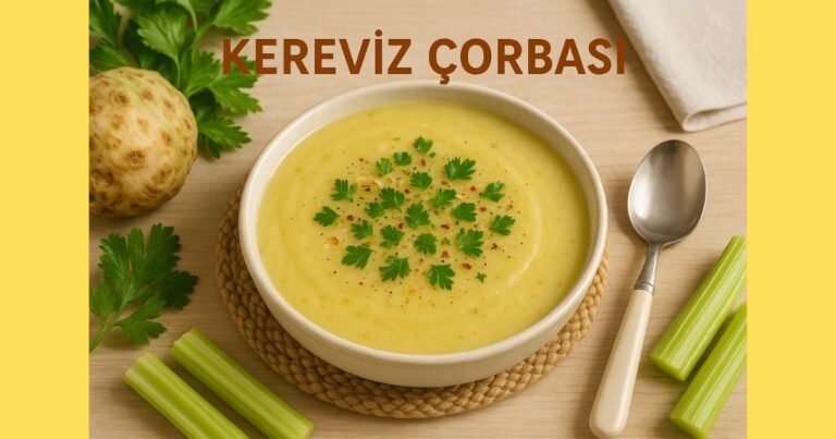 Kereviz Çorbası Tarifi