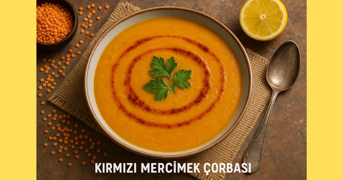 Kırmızı Mercimek Çorbası Tarifi