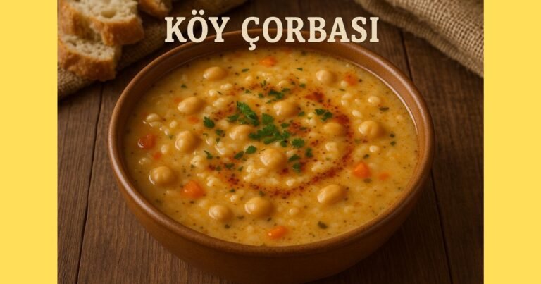 Köy Çorbası Tarifi