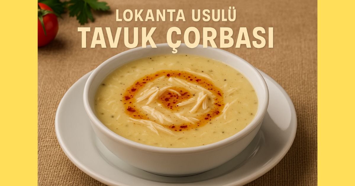 Lokanta Usulü Tavuk Çorbası Tarifi