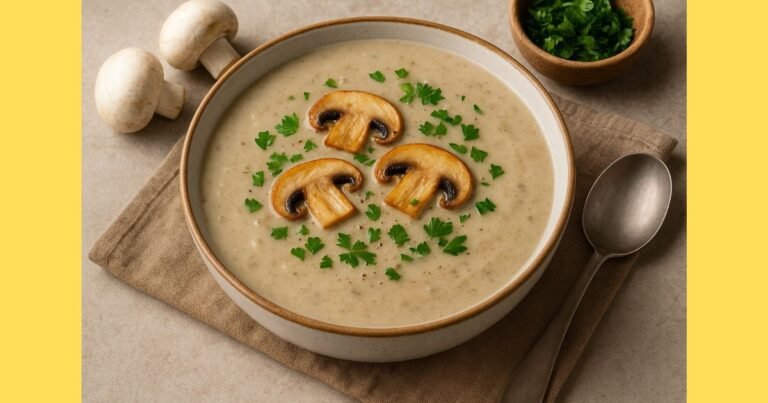 Mantar Çorbası Tarifi