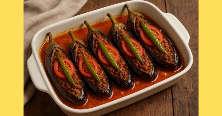 Patlıcan Karnıyarık Tarifi