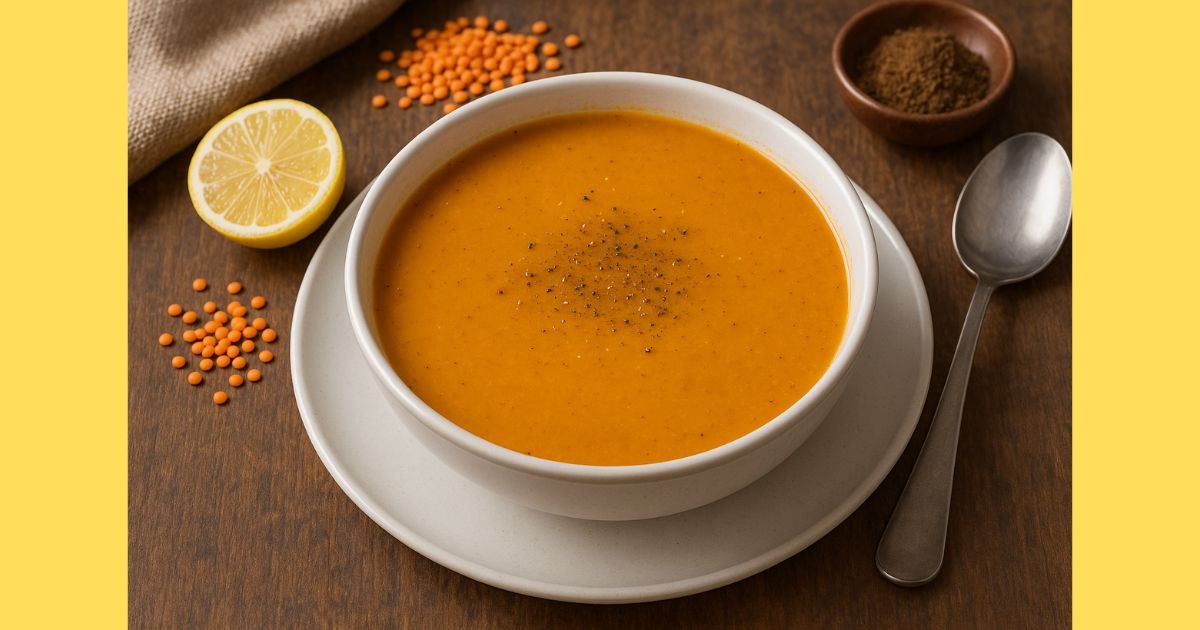 Süzme Mercimek Çorbası Tarifi